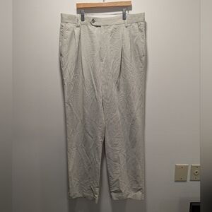 Vintage Payne Stewart Men's Khakis Chinos Pintuck Golf Pants 34x32